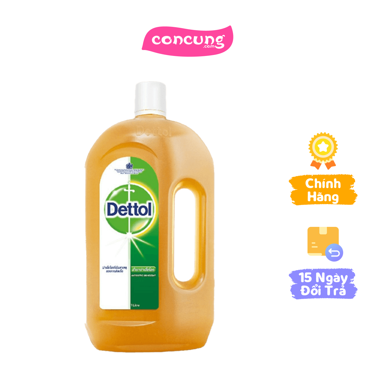 Dung dịch sát khuẩn Dettol 1 L