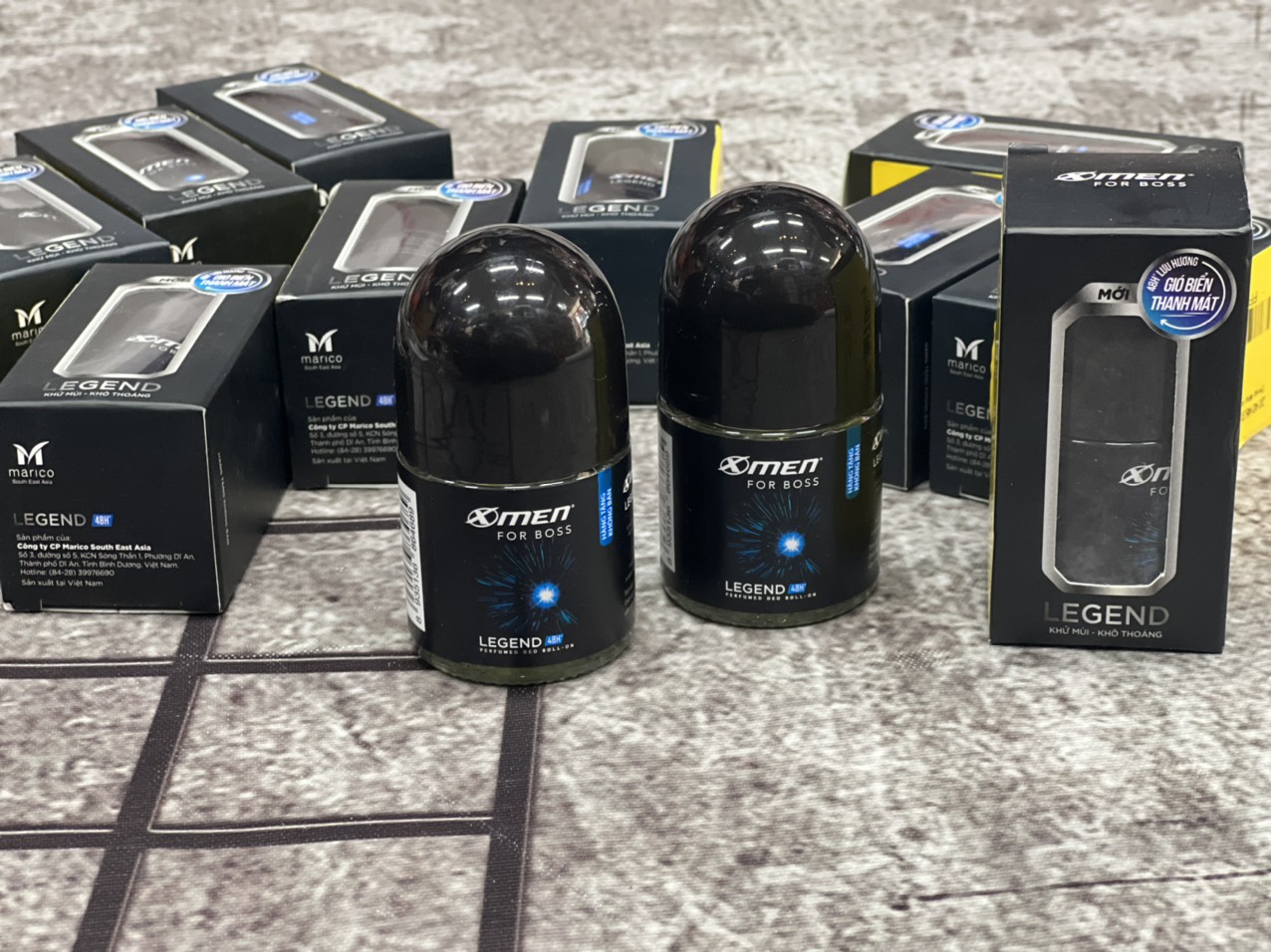 Lăn khử mùi xmen for boss LENGEND 25ml