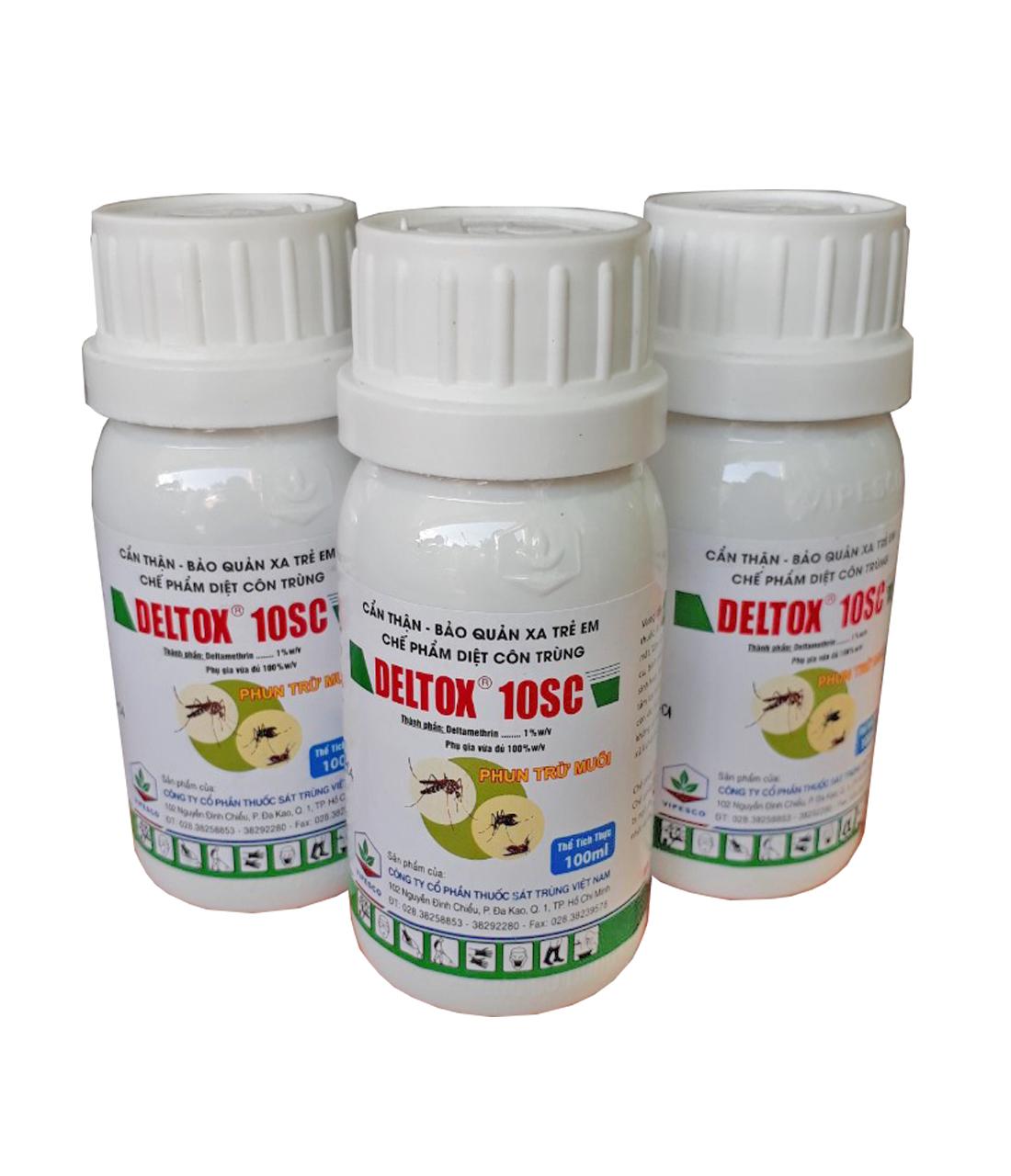 Chế phẩm diệt côn trùng DELTOX 10SC (100ml) Phun trừ muỗi
