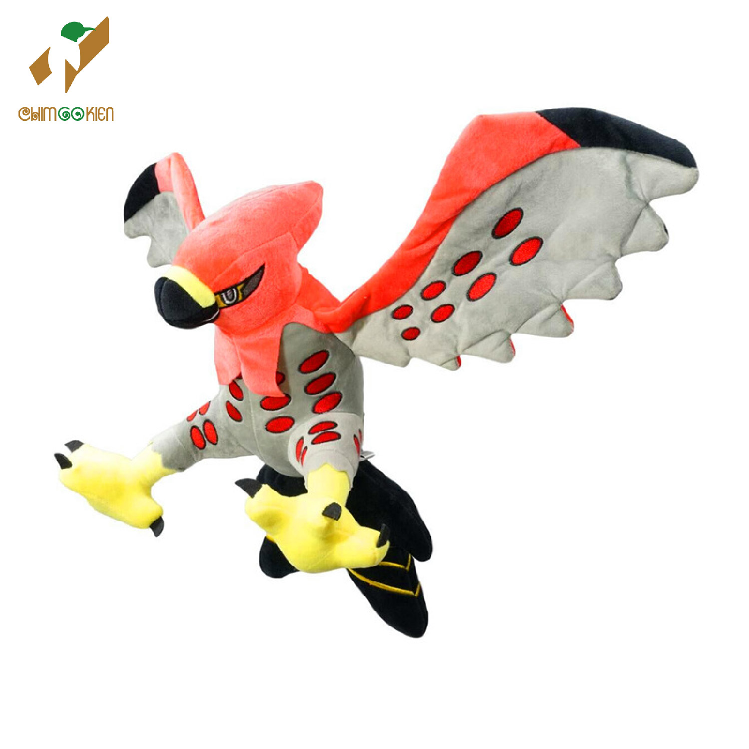 (MỚI)Gấu bông pokemon chim lửa Fiarrow(Talonflame) 30cm