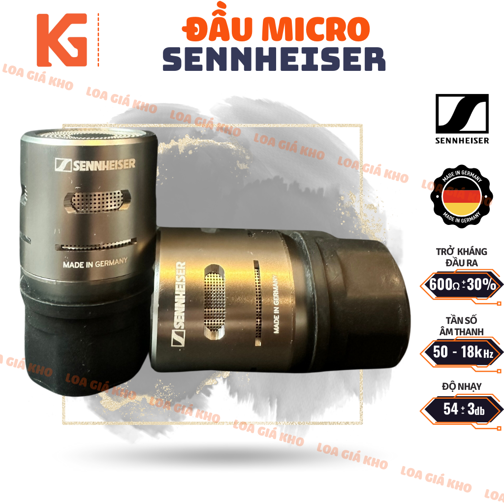 Đầu micro hãng Sennheiser - Hàng nhập