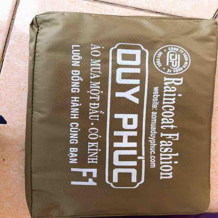 Áo Mưa Cánh Dơi Vải Dù