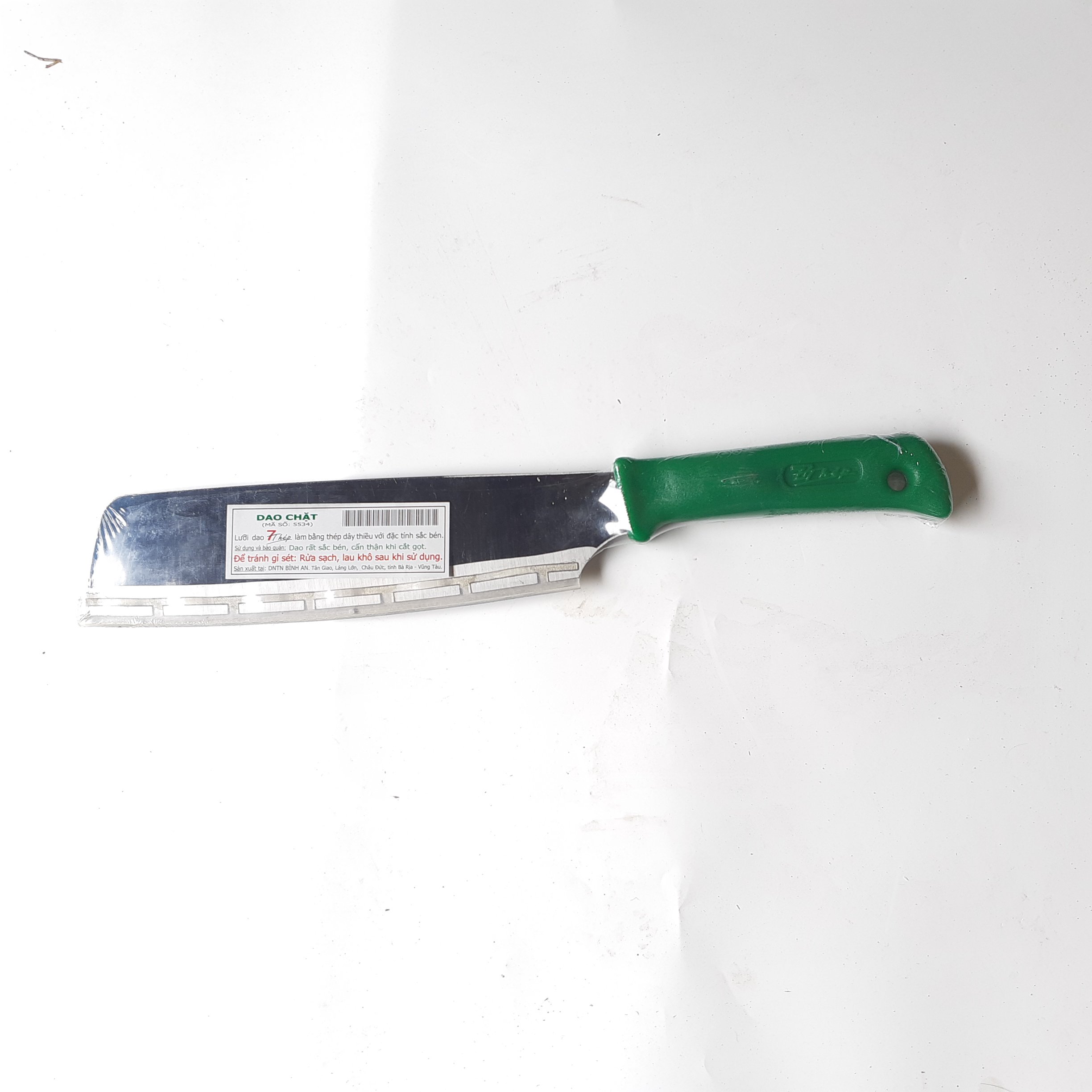 [SIÊU SẮC BÉN - DAO 7 THÉP CHUÔI XANH] Dao chặt Siêu Sắc, Không Rỉ Sét 34cm - MITUHOME