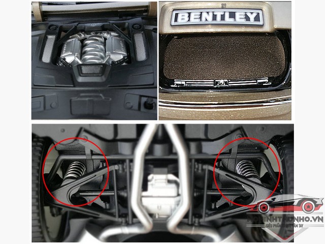 [HCM]Xe mô hình Bentley Mulsanne tỉ lệ 1:18