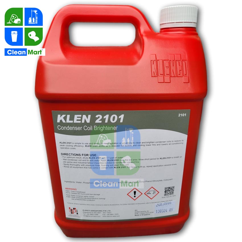 [KLENCO] Hóa Chất Làm Sạch Dàn Ngưng Tụ KLEN 2101 Can 5 Lit - CLEAN MART