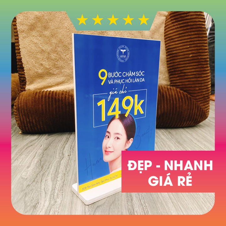In Menu Cứng Dày Intemre.com Để Bàn Formex (Format) KT: A5, A4, A3