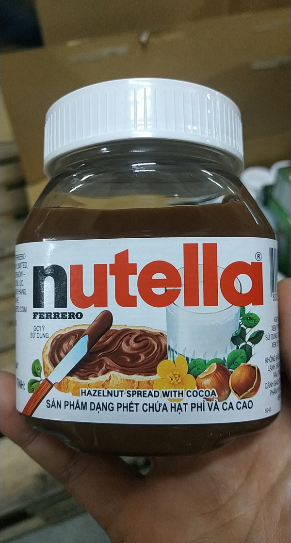 Bơ Hạt Phỉ Phết Cacao Nutella (200g) nhập khẩu Úc