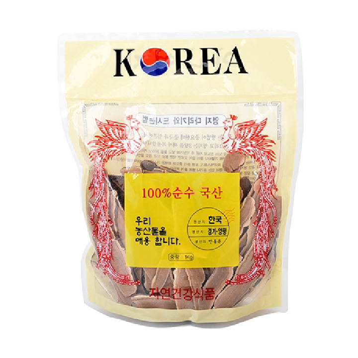 [HCM]Nấm linh chi thái lát Hàn Quốc bịch 500g