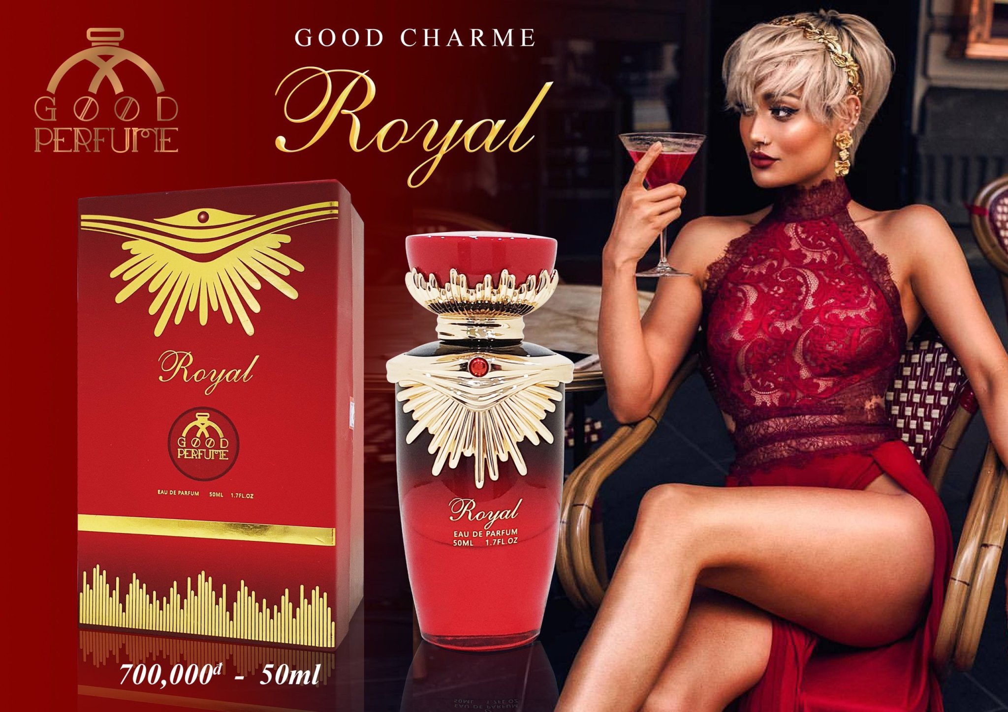Nước hoa royal thơm quyến rũ,ngọt ngào