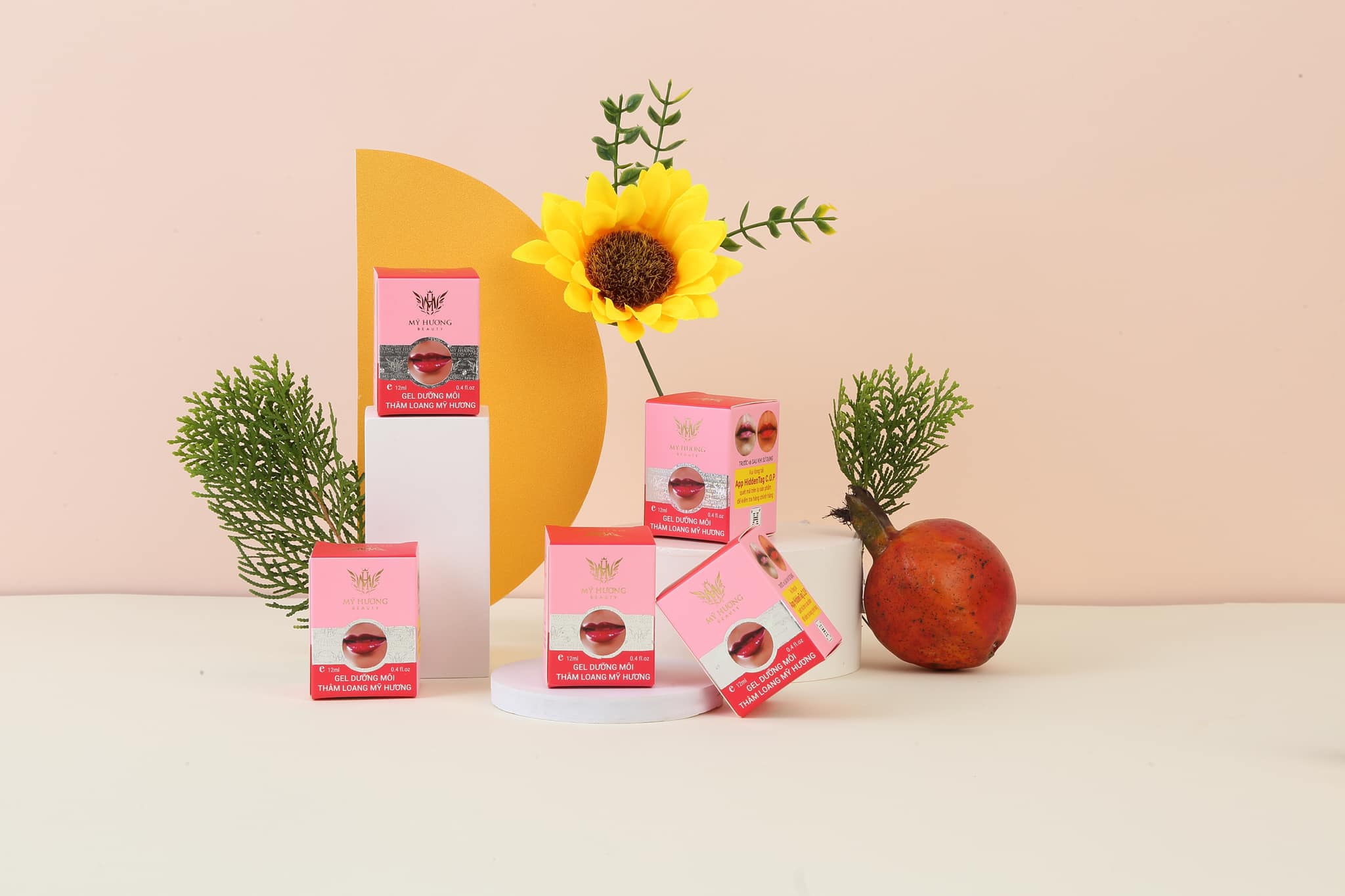Gel dưỡng môi thâm loang Mỹ Hương (mẫu mới)