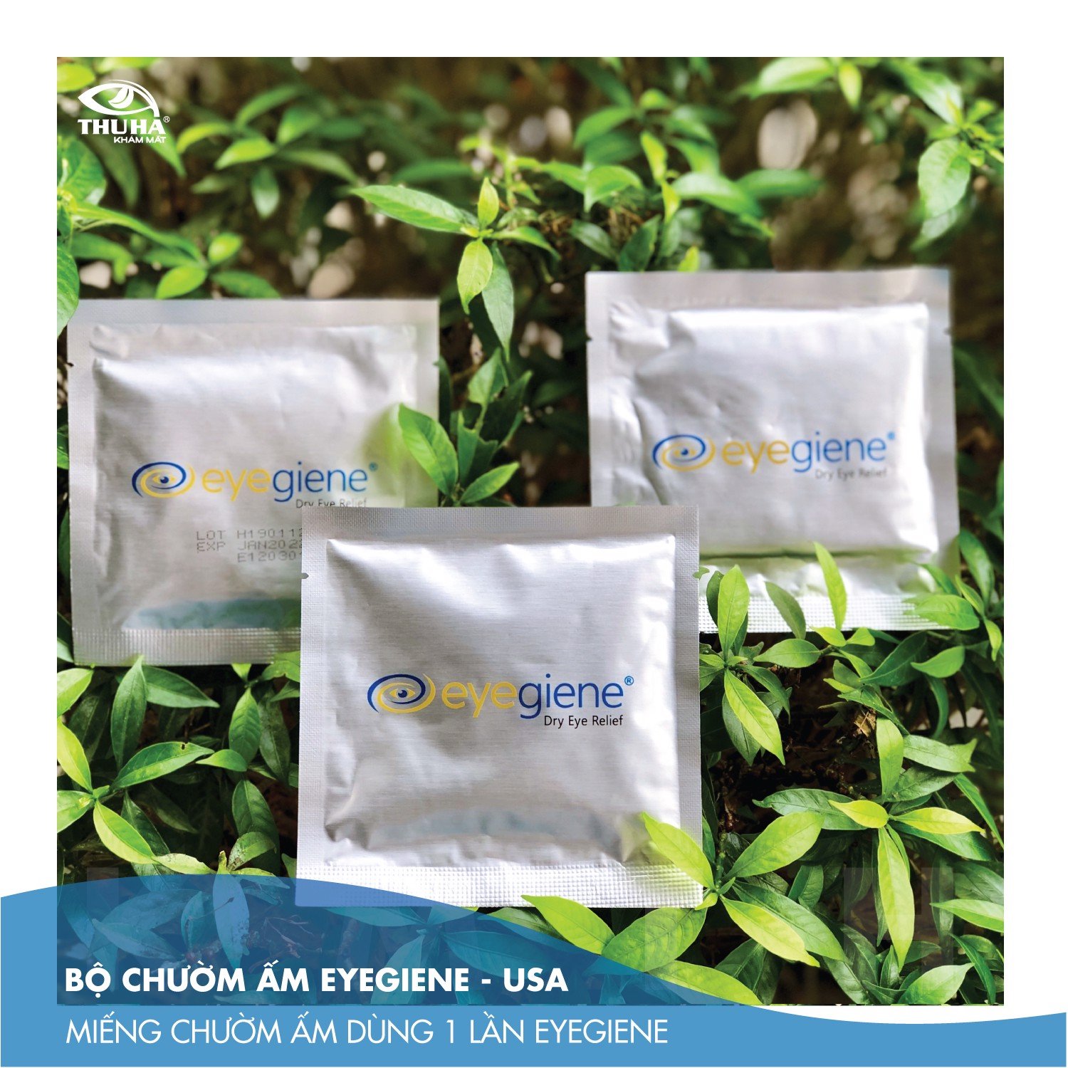 Combo 4 MIẾNG CHE MẮT CHƯỜM ẤM EYEGIENE - USA