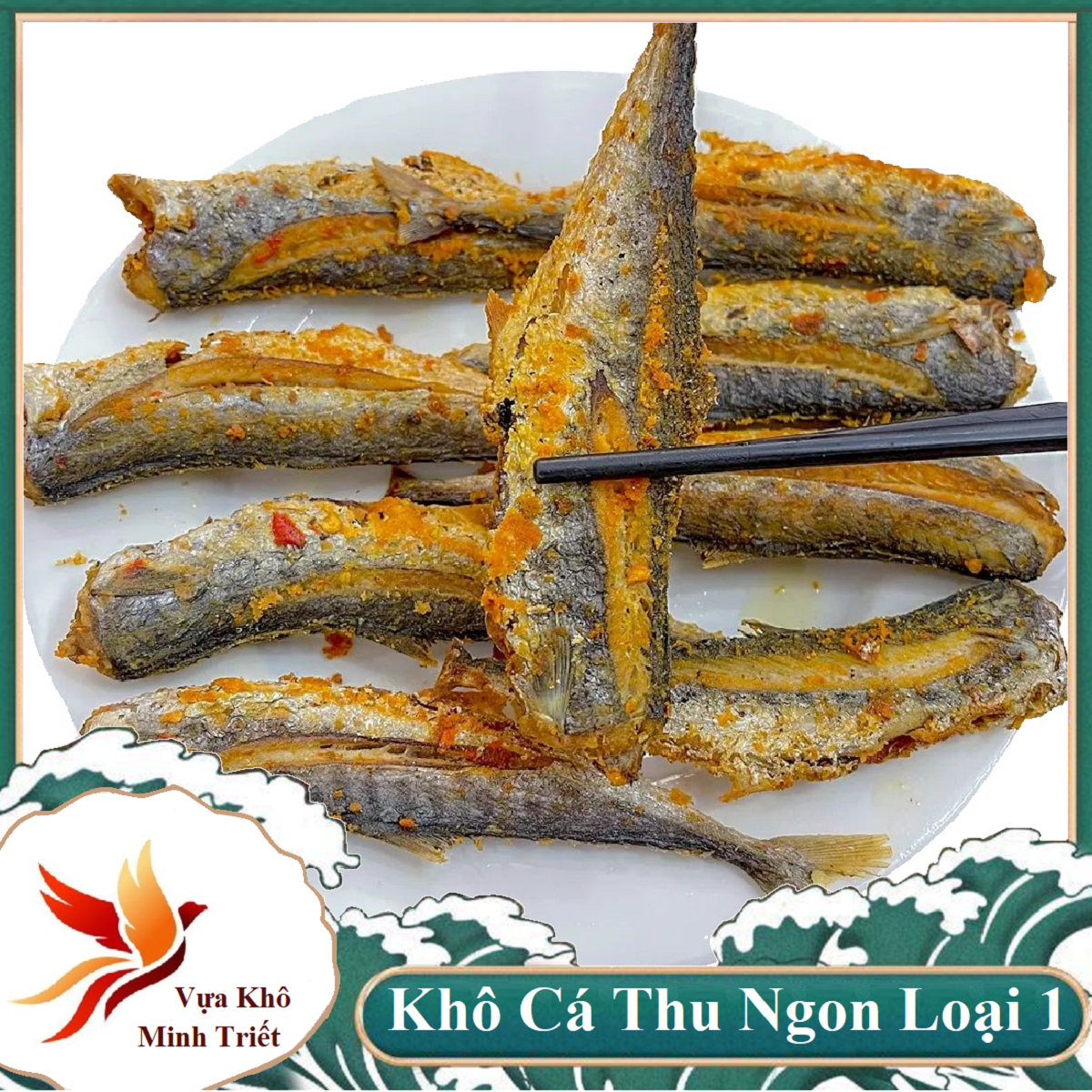 KHÔ CÁ THU ẢO THỊT CHẮC 1 KG KHÔ CÁ THU  ,KHÔNG ĐẦU, ĐẶC SẢN MINH TRIẾT, KHÔNG HÓA CHẤT BẢO QUẢN VỰA KHÔ MINH TRIẾT