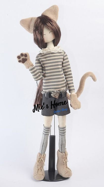 DIY Bộ Kit nguyên liệu bạn tự thêu tay làm thủ công búp bê Doll nhồi bông THẾ GIỚI MAGICAL - búp bê doll handmade tự làm búp bê diy handmade - Handmade MIE Shop