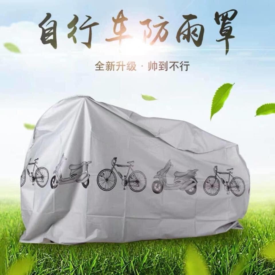 Bạt phủ xe máy thông minh cao cấp có họa tiết-bạt phủ xe máy-bạt phủ xe máy , xe đạp đa năng,tấm trùm xe chất liệu chống thấm , bền đẹp