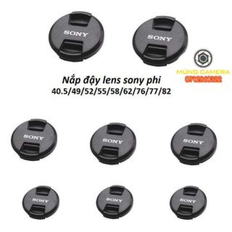 Nắp đậy ống kính Sony hoặc cáp trước lens Sony 40.5mm49mm52mm55mm62mm67mm72mm77mm82mm