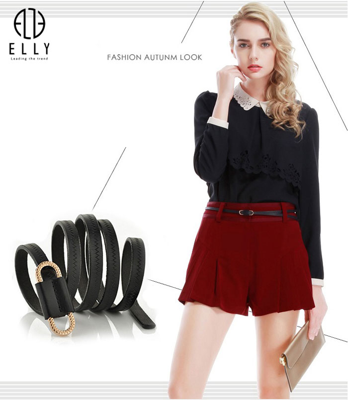 Dây lưng nữ cao cấp da thật ELLY – ED14