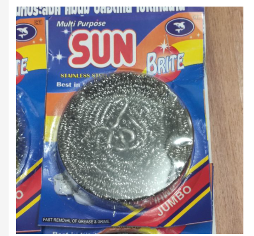 Cước sắt - Chùi xoong rửa chén bát SUN® Thái Lan cao cấp