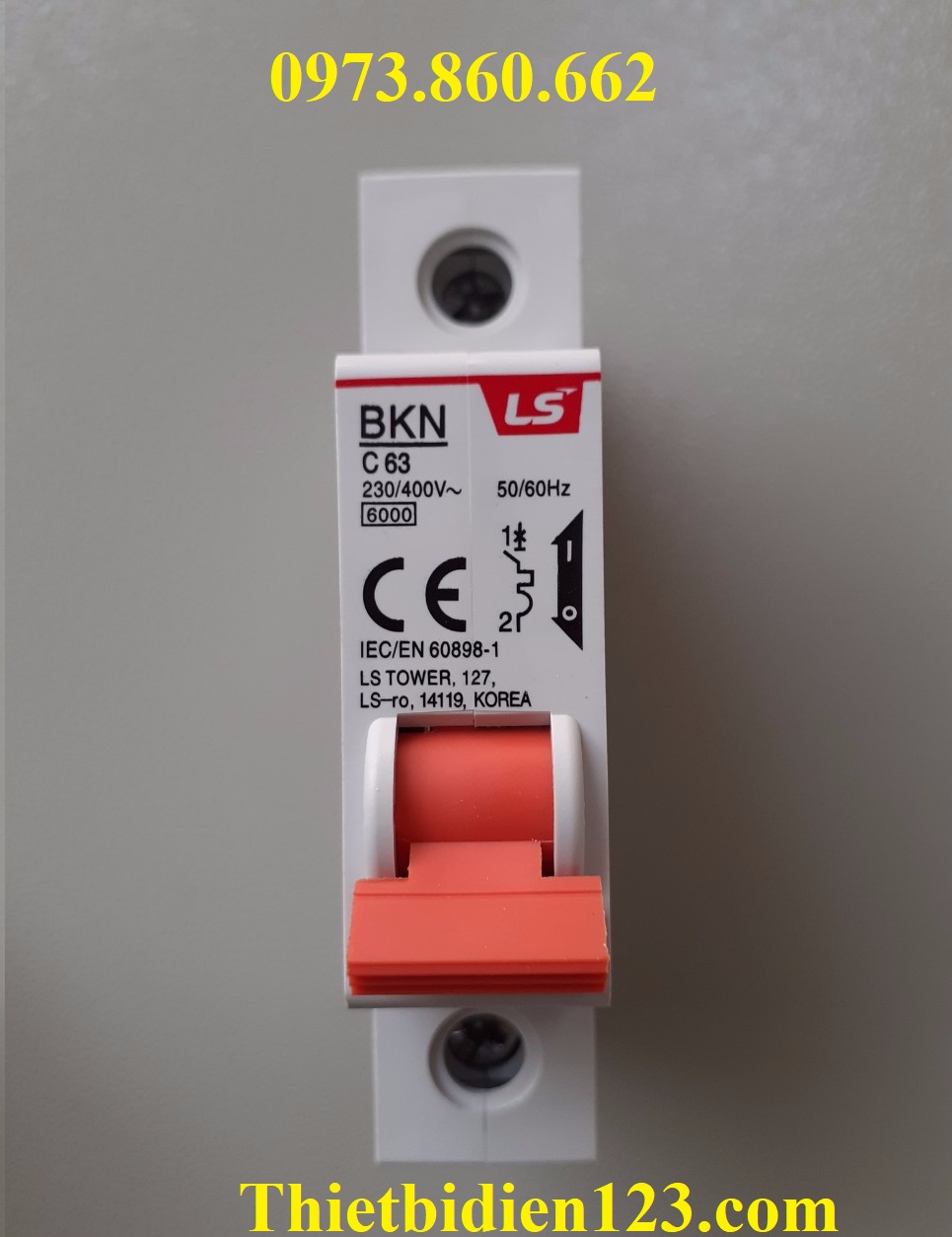 Aptomat LS MCB 1P 10A ~63A