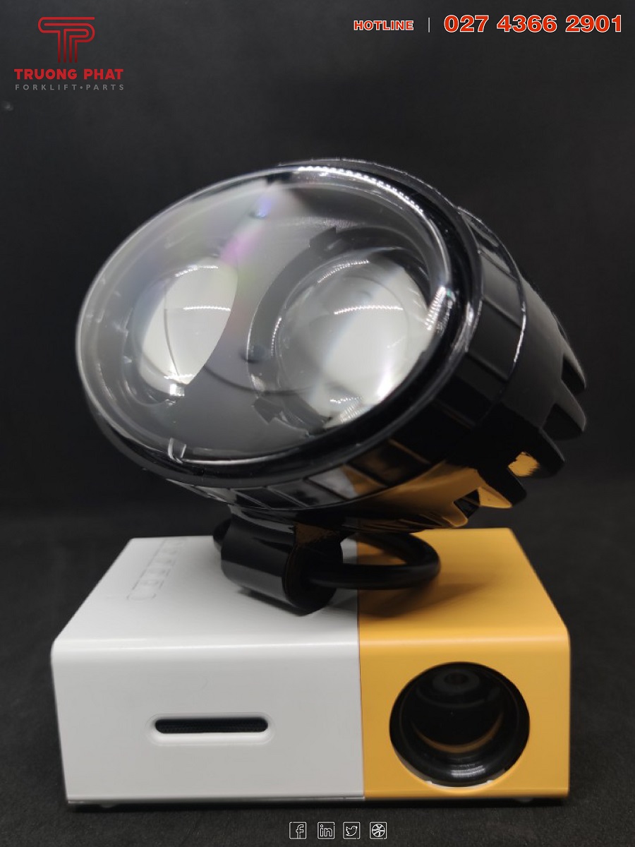 Phụ tùng xe nâng - đèn blue spot 10 - 80v - warning light