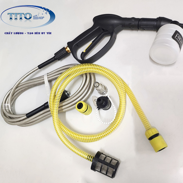 Bộ Phụ Kiện Máy Rửa Xe (09 món)