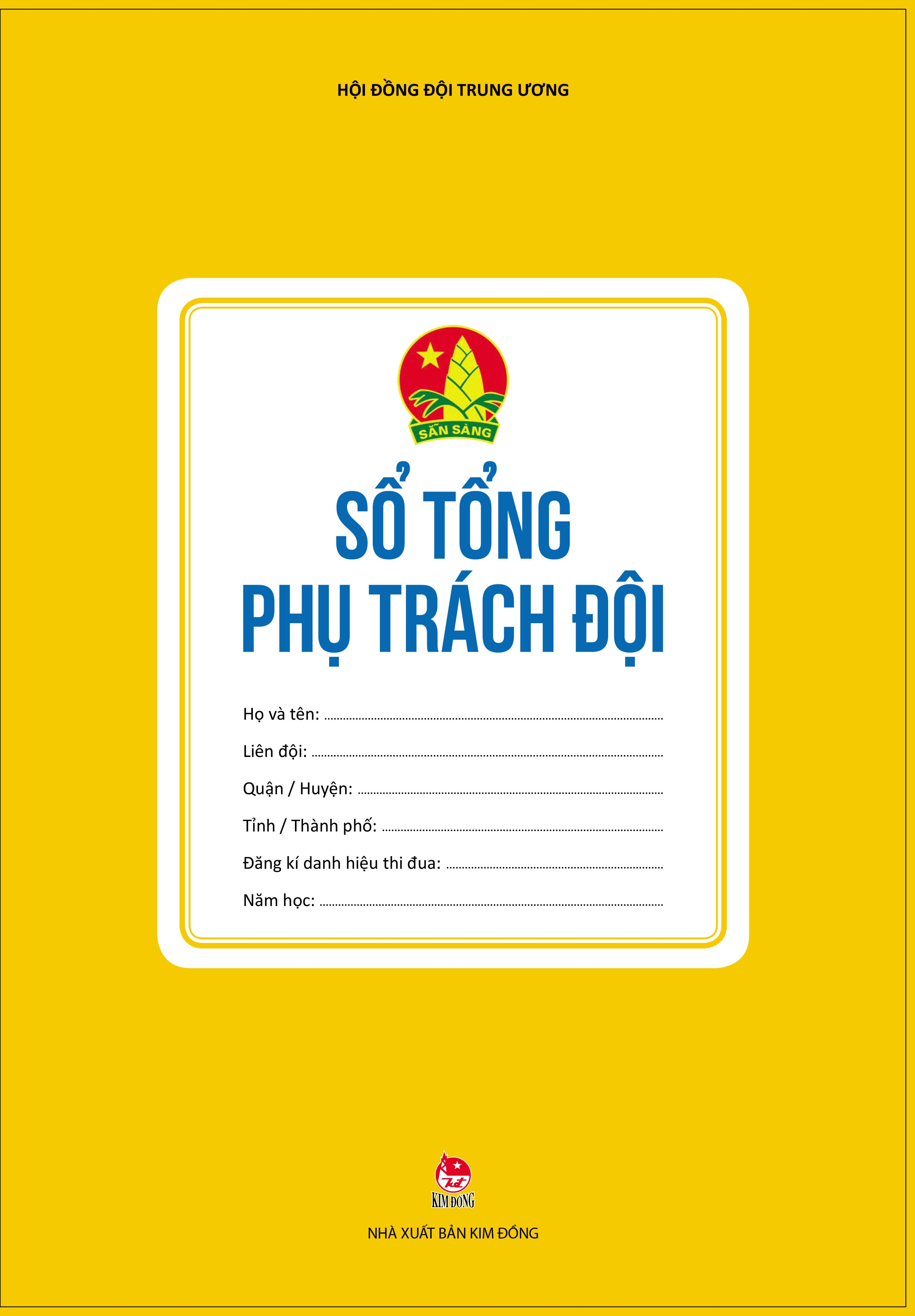 Fahasa - Sổ Tổng Phụ Trách Đội (Tái Bản 2019)