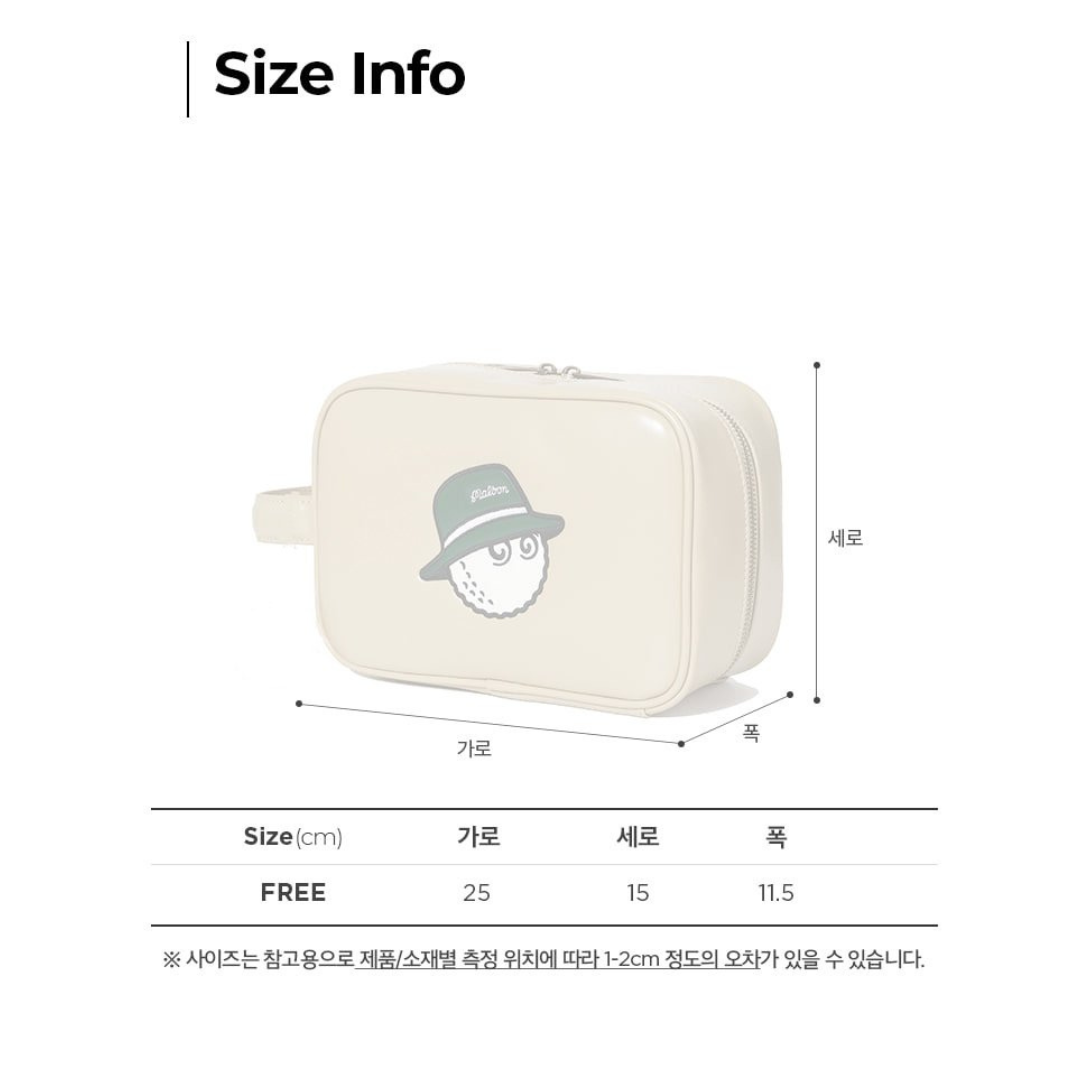 Túi Golf Cầm Tay Bằng Da Cao Cấp - Pouch Bag