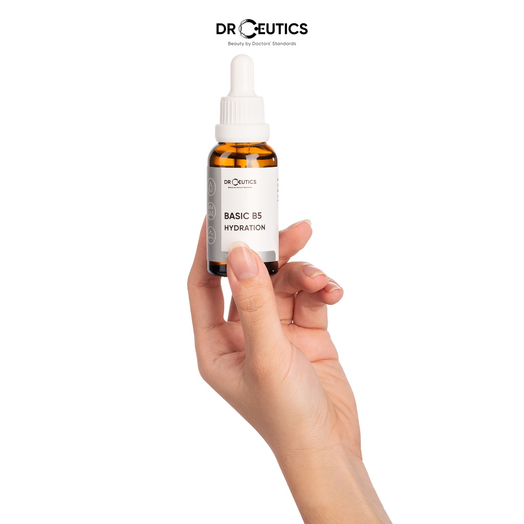 Tinh Chất Cấp Ẩm và Phục Hồi Da Chuyên Sâu Cho Da Dầu Mụn DrCeutics B5 Basic Hydration 5% 30g