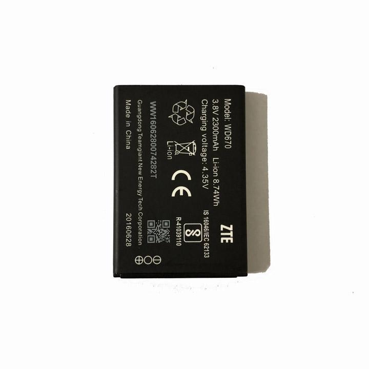 Pin của bộ phát wifi 4G/LTE WD670