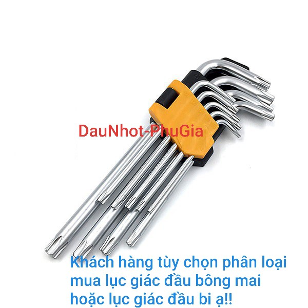 Bộ lục giác hoa thị, bộ lục giác bông hoặc lục giác đầu bi khách mua nhớ chọn phân loại