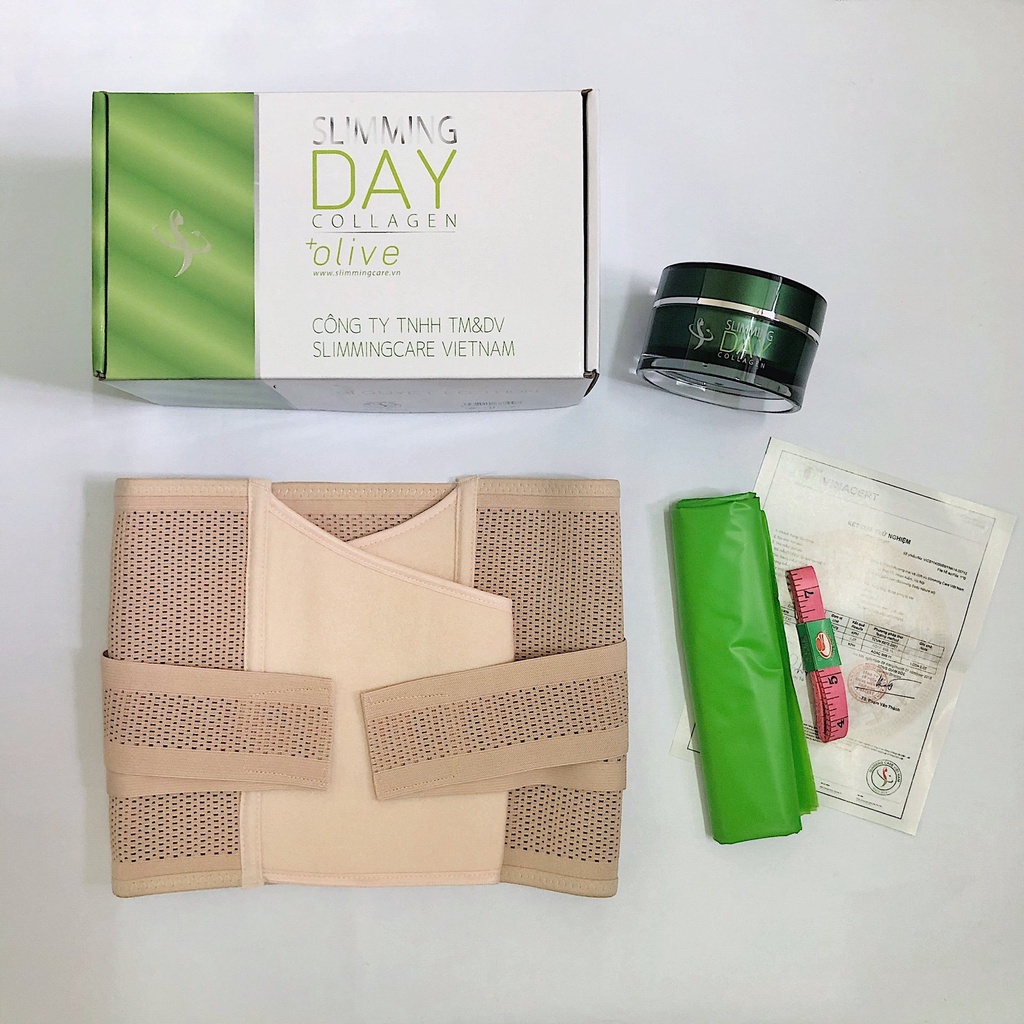 Kem tan mỡ SLimming Collagen mờ rạn
