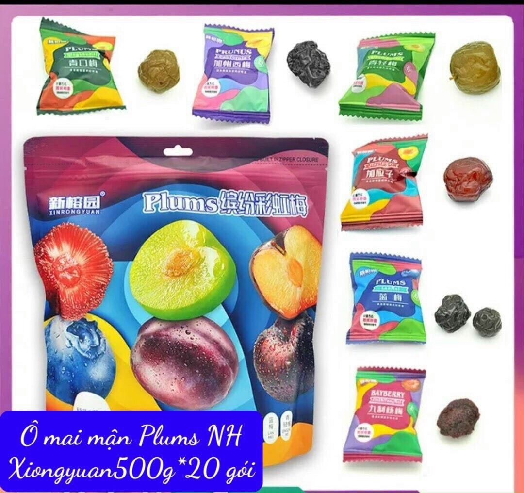 Ô mai plums 500g mix 6 vị