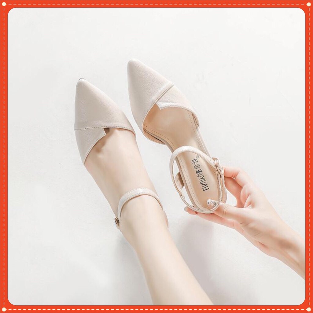 Giày Sandal Mũi Nhọn Cực Xinh Mã A12