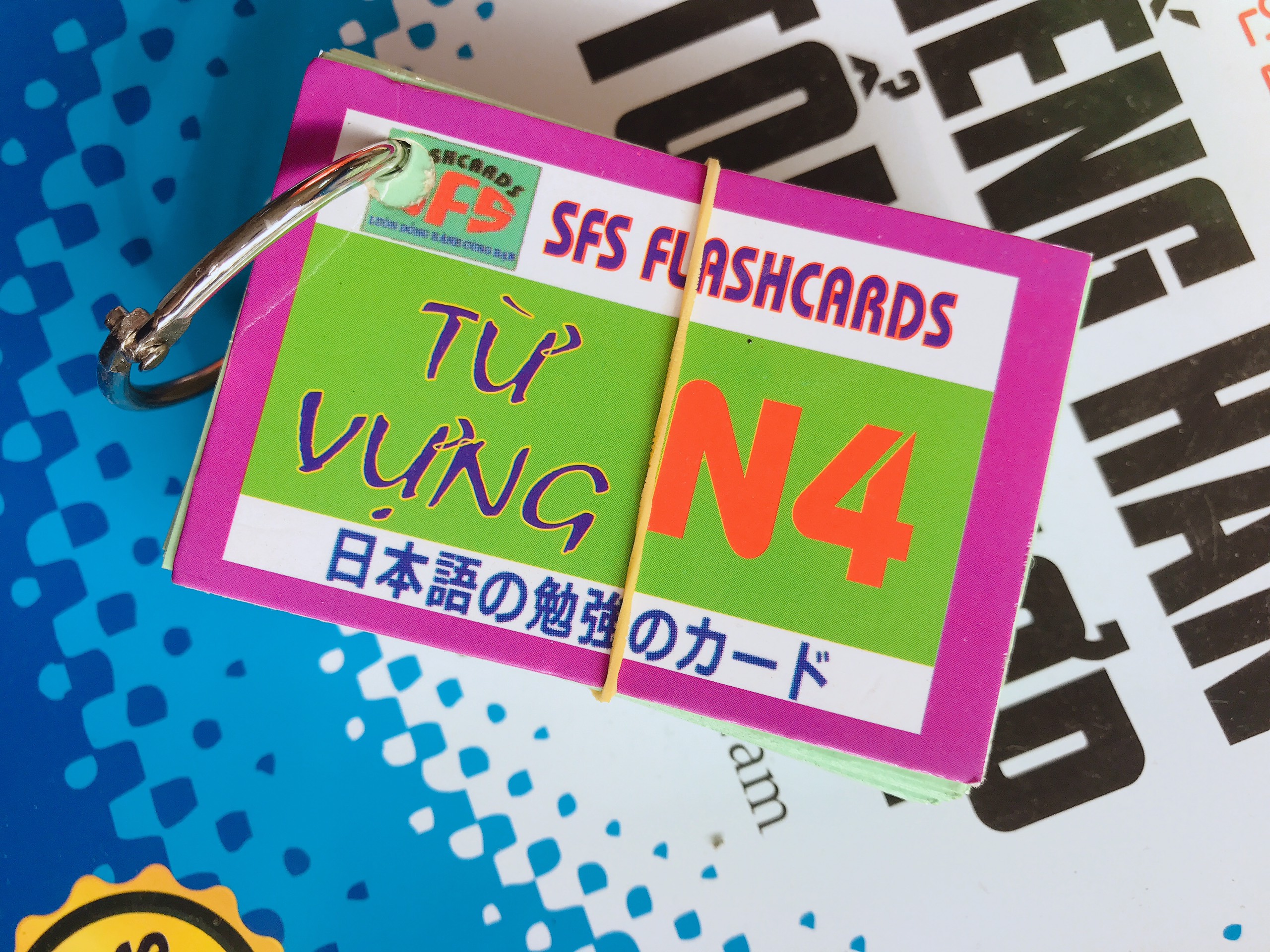 Combo thẻ học tiếng nhật N4