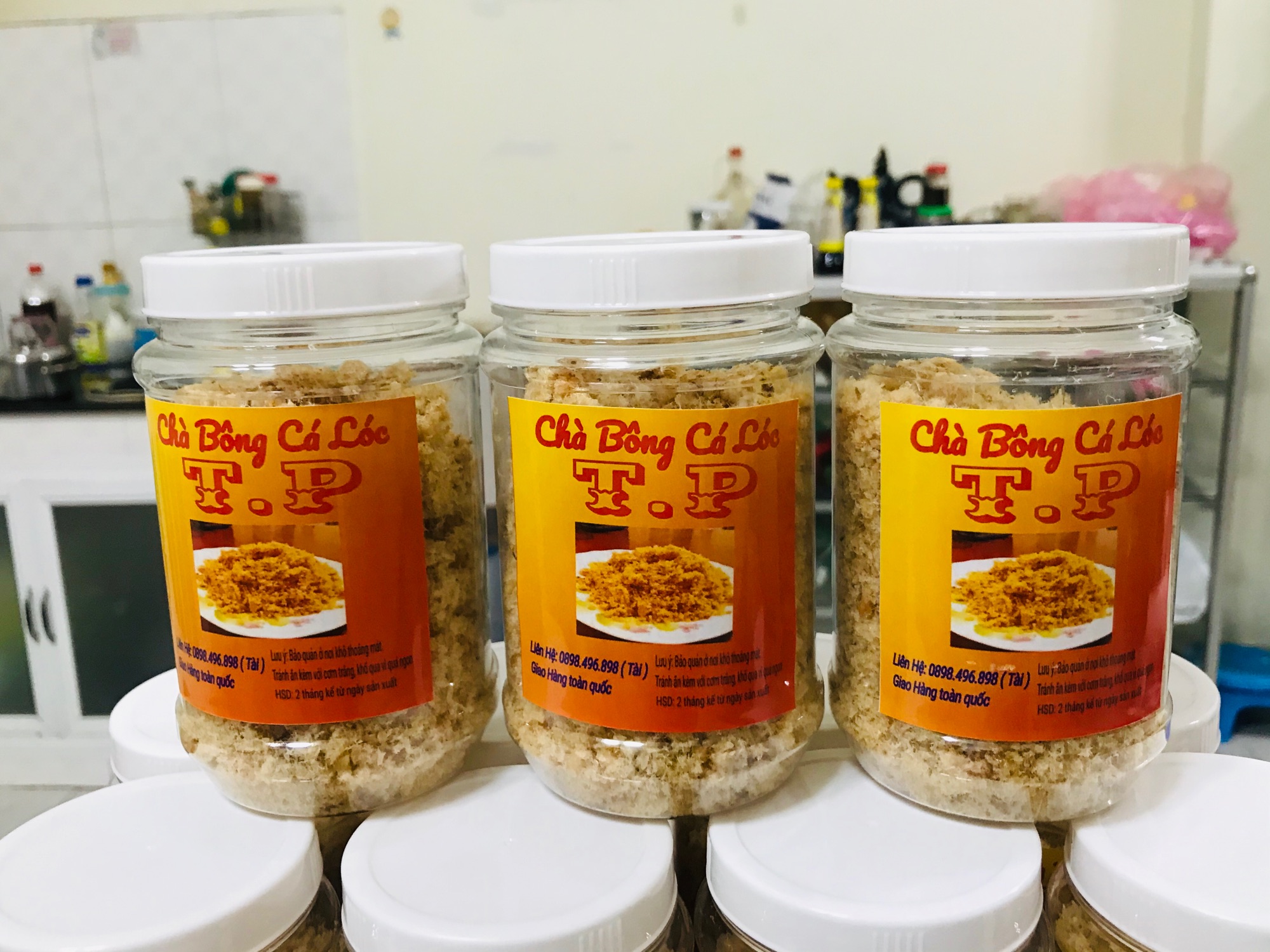 Chà Bông Cá Lóc (ruốc cá lóc)