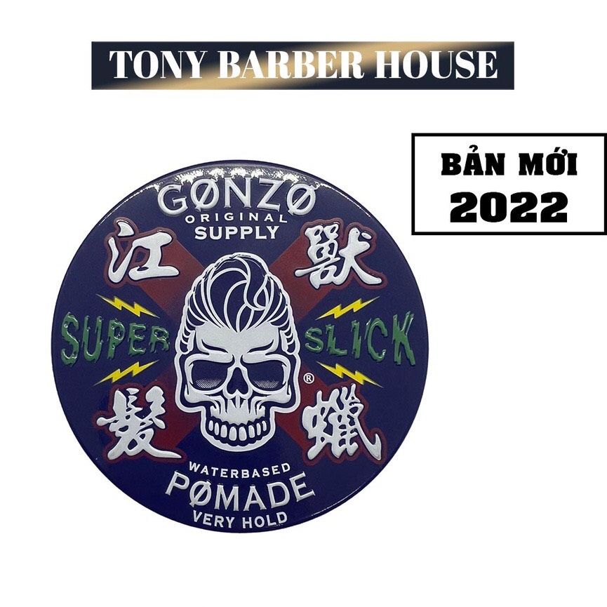 GEL VUỐT TÓC GONZO SUPER SLICK POMADE