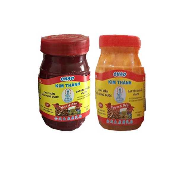 Chao Văn Minh lốc 2 hũ 350gr/hũ ( chao đậu hũ + chao đỏ )