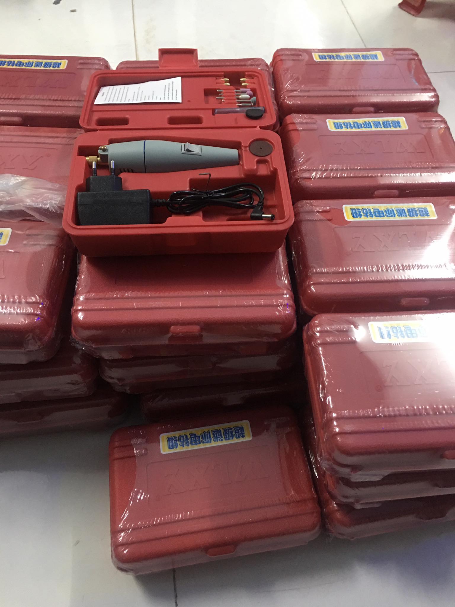 Bộ máy khoan mài cắt cầm tay mini