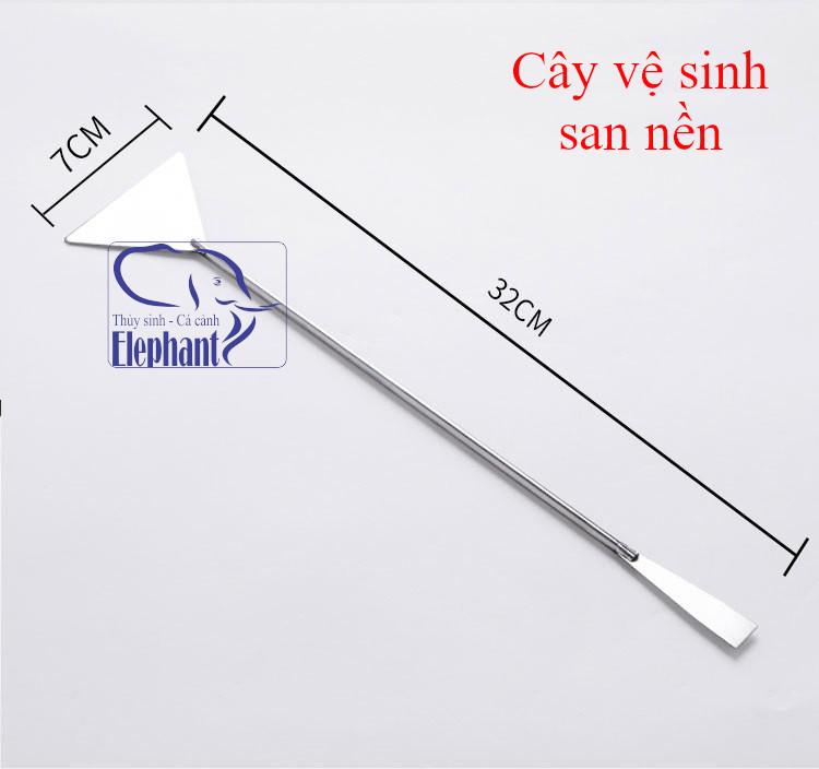 Bộ dụng cụ 4 món (kéo, nhíp, cây san nền) dùng chăm sóc cây cho hồ thủy sinh
