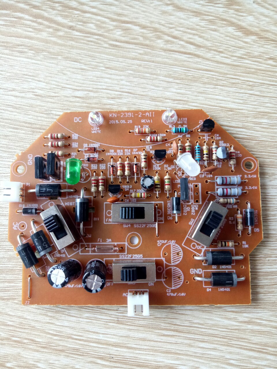 Mạch điều khiển quạt tích điện Sunhouse sh722