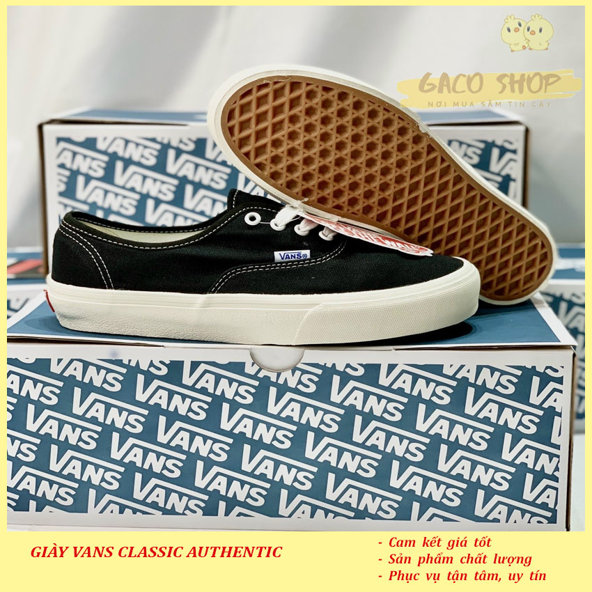 Giày thể thao Classic Authentic Đen [GACO SHOP]