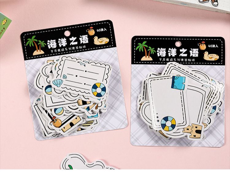 Gói Sticker dán nhãn Creative Pocket Book (40 miếng)
