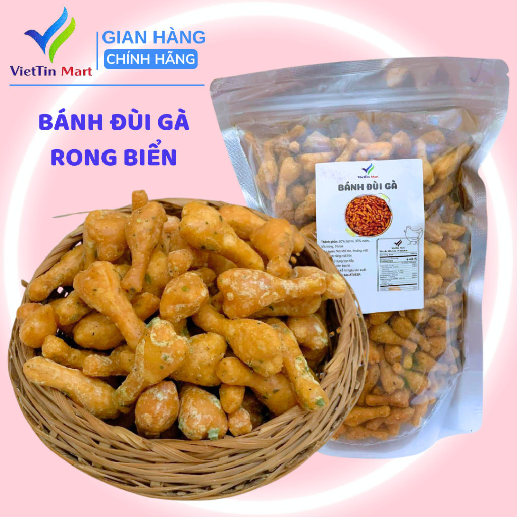 1KG ĐÙI GÀ CAY MẶN -Viettin Mart