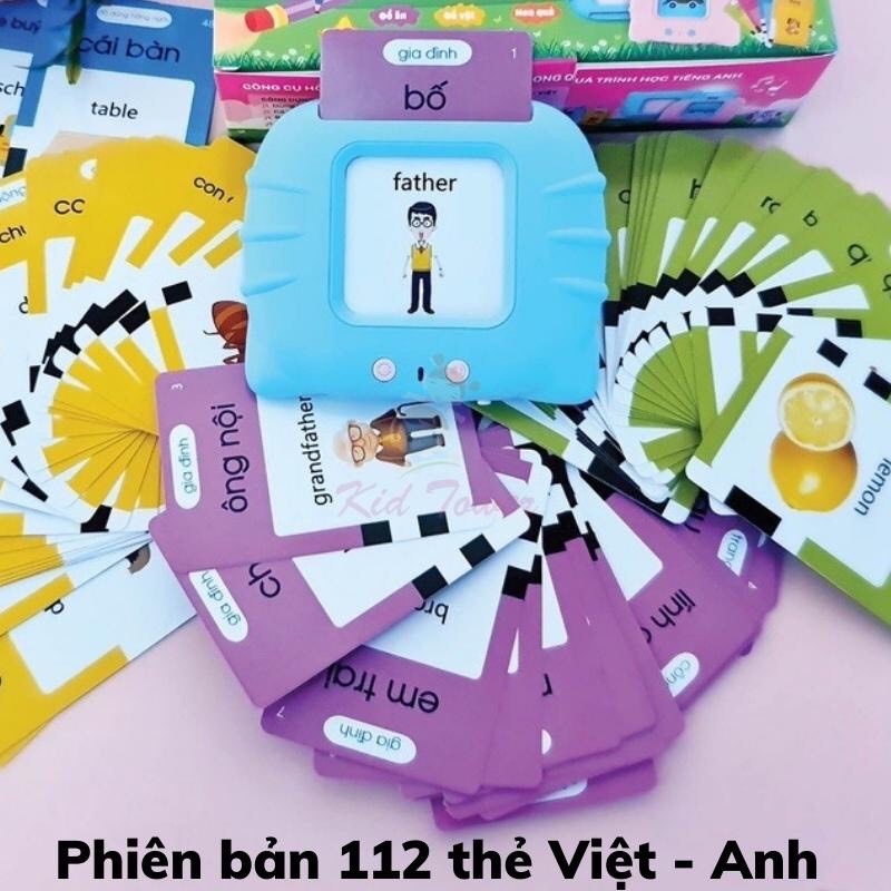 Máy đọc thẻ tiếng anh thông , máy đọc thẻ tiếng anh  (1465MDT)