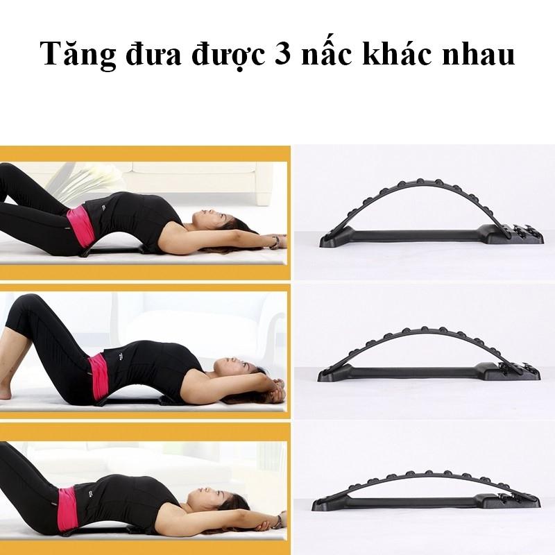 Dụng cụ tập cột sống ,lưng ,đốt sống cổ kèm massage
