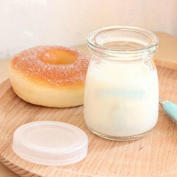 Bộ 10 Hũ thủy tinh 100ml  200ML đựng Yaourt Pudding