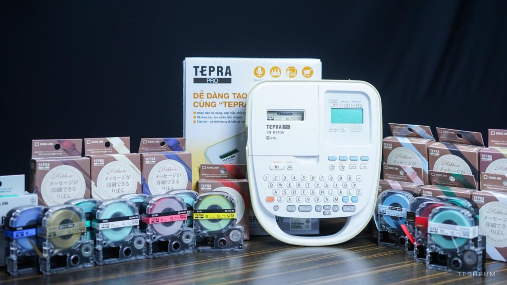 Máy in nhãn TEPRA SR-R170V - Tiếng Việt