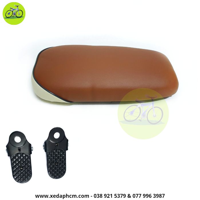 [HCM] Combo HOT bike saddle mattress and folding footrest