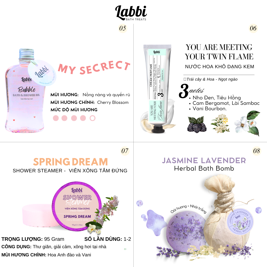 Set quà tặng Sweet Paradise [LABBI]