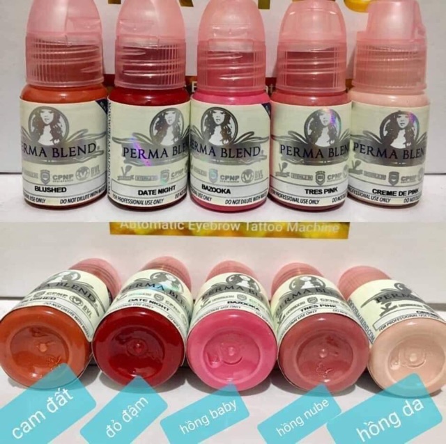 MỰC PERMA BLEND HỮU CƠ MỸ