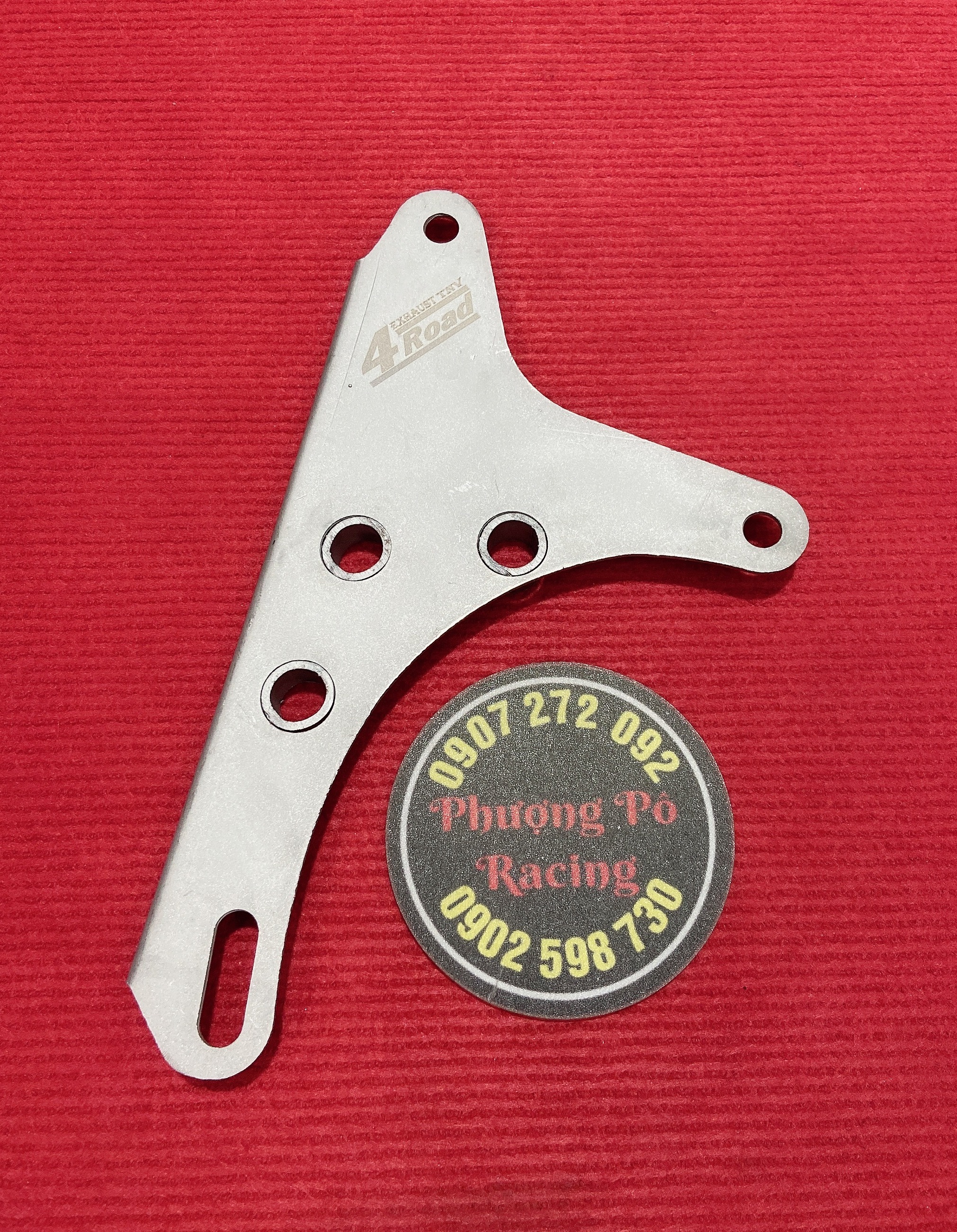 [HCM]pát pô gắn lon 4road & DranTurismo cho VARIO 17-20/ SHVN / AB 125-150 / CLICK THÁI